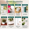 image:imageGardyn Essential Bundle for Your Hydroponics Growing System Indoor Garden Indoor Nursery Germination Seed Starter Tray amp HydroBoost Plant Based Water Treatment Lowers PH amp Balances Plant Nutrients