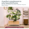 image:imageRise Garden 3 Indoor Garden Hydroponic Growing System 130W LED 12Gal Water Capacity for 72 Plants Two Levels
