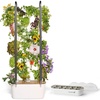 image:imageGardyn 40 Bundle with Hydroponics Growing System Vertical Indoor Garden amp Nursery 40 Gardyn Plus 30 Free NonGMO Plants LED Grow Lights 30 Day Kelby Trial Membership amp Nursery