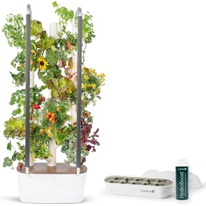 image:imageGardyn 30 Bundle  Hydroponics Growing System Vertical Indoor Tower Garden Germination Nursery amp HydroBoost 30 Gardyn Home Kit 30 Free NonGMO Plants LED Grow Lights 30 Day Kelby Trial